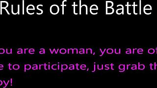 Playing cock hero with handy machine, can you beat me?