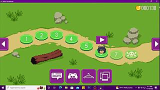 Miho adventures in 2d hentai game on pc