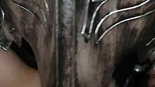 That bad wolf couldn’t resist licking Red’s sweet pussy in cosplay.