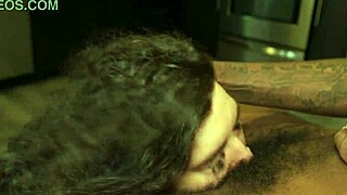 Babe Gags On Monster Cock Deepthroat Blowjob!