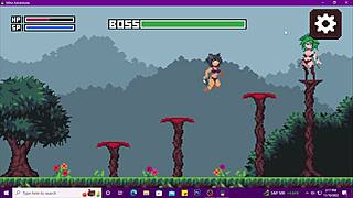 Miho adventures in 2d hentai game on pc