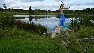 water lady on the lake