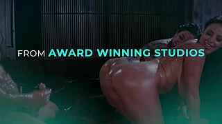 hot fire dancer jewelz blu performs at tiki bar