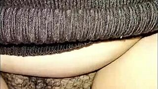 receiving a thick black cock in wild doggystyle action