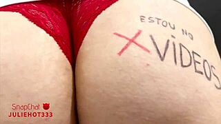 Juliehot33 shares her curvy adventures on xvideos