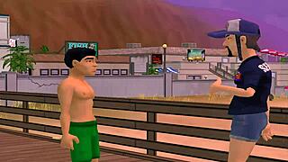 I explore 18 Bonetown guide part 1 in this hentai adventure