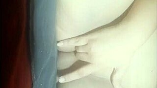 teen latina masturbates big tits 😍
