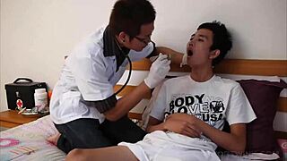 kevin and albert, those asian twinks, get kinky with bareback fucking and cock sucking