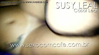 Hey, watch Susy Leal and her friend dominate my naughty wife with loud moans!