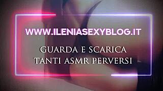 calde sborrate in hotel with italian asmr dialogues during steamy moments.