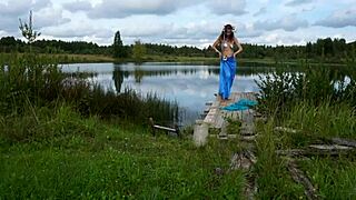 water lady on the lake