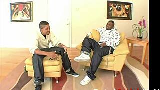 The ebony bunny babe with bubble butt enjoys a hard and intense session in her routine.