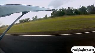 wow, can you believe these lovely babes sky diving naked?!