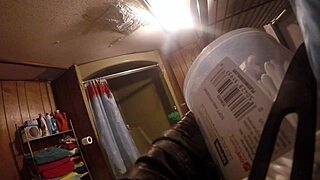 Horny Jennifer Clark Spreads Legs Wide