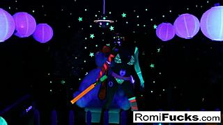 romi and dani share passionate lesbian sex with big tits