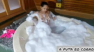 married latina hides from husband while taking lover's cock in anal sessions