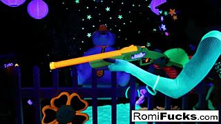 romi and dani share passionate lesbian sex with big tits