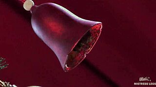 Mistress teases with sexy feet in lurex pantyhose