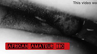 ebony couple says 'fuck my big black cock'