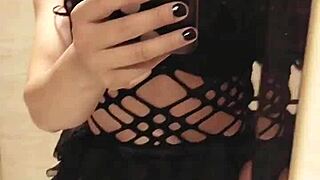 Asian crossdresser feels deep masturbation pleasure