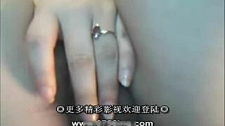 asian amateur shows her tits and pussy