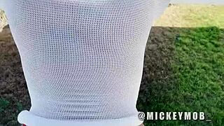 big booty santana red blows me outside