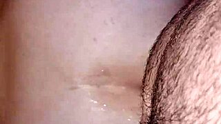 the blonde woman and her partner in an amateur video with everyday moments and casual interactions