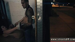 Teen girl sucks cock and gets fucked in the ass by a dildo