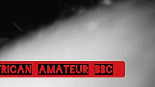 ebony couple says 'fuck my big black cock'