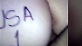 in this homemade video, a skinny milf from usa vs ned gets a creampie and blowjob, leading to intense orgasm