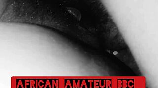 ebony couple says 'fuck my big black cock'