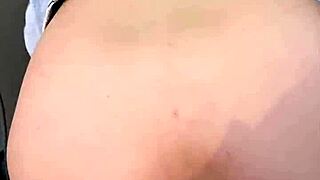 Jamie's homemade POV blowjob and sex of German teen
