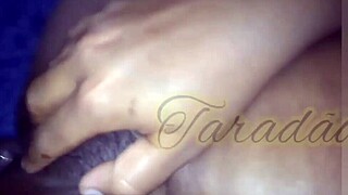 minha preta pedindo rola no cuzinho e gozando