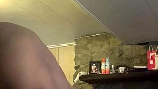 Ebony babe for beginners in cowgirl position in the pov.: Amateur ebony babe takes on cowgirl position in the POV video