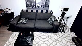 Britney Madison Gets Pounded Hard on the Couch in Wild Reality Scene