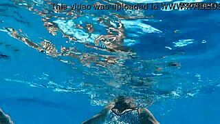 Get to enjoy the best scenes from Zazie Skymm underwater scene