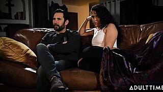 Tommy licks Victoria's ass