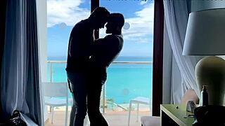 gay bareback cumshot with roxas in spanish elevator fantasy 😈