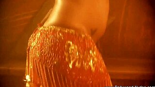 Lovely brunette participates in Indian ritual.