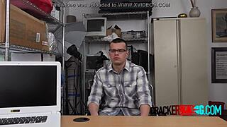 Nerdy Queer Sucks Big Black Dick In Interracial Gay Casting Porn Scene