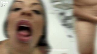 This hardcore video has deepthroat and anal action