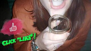 Babe wants to cum and has a big cock in her throat and gets it soaked in her mouth