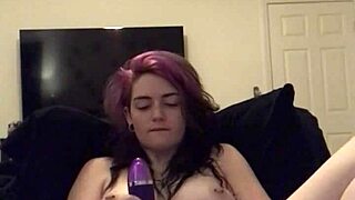 Hey, check this young amateur playing with toys and fingering! 😜