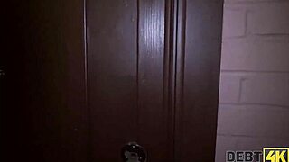 Pretty lassie seduces loan agent for wild fun.