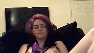 Hey, check this young amateur playing with toys and fingering! 😜