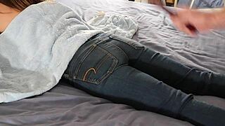 I can't resist Sandra Moore's amateur milf anal creampie!