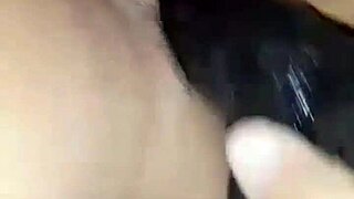 sister enjoys a relaxing massage with toys