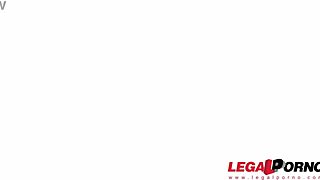 Victoria Daniels takes two cocks in her ass and mouth