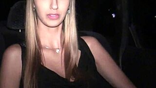 Ever tried dogging with a stunning teen and random guys in public? It's wild!