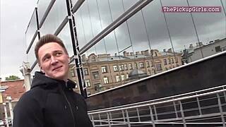 Sexy Babe Bent Over in Doggystyle Group Fuck